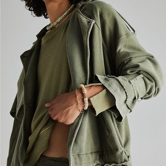 New Free People 
Roll Out Knit Trench Coat size XS
Retail $248 - Picture 2 of 15